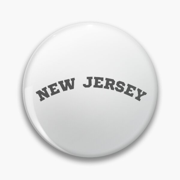 Item preview, New Jersey rounded grey text designed and sold by SaraEgg.