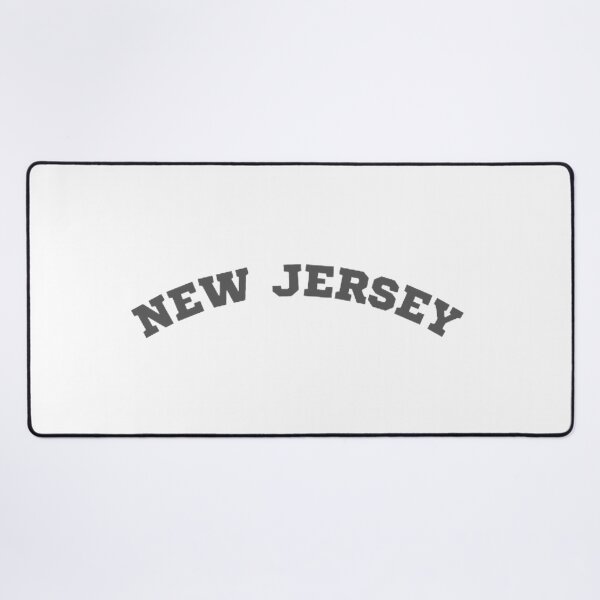 Item preview, New Jersey rounded grey text designed and sold by SaraEgg.