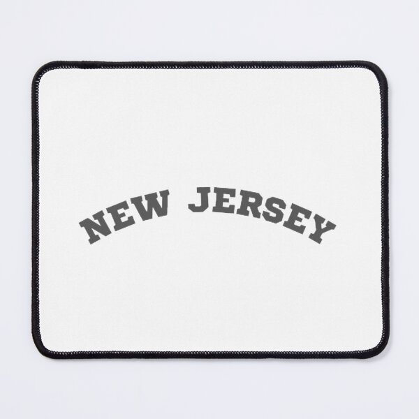 Item preview, New Jersey rounded grey text designed and sold by SaraEgg.