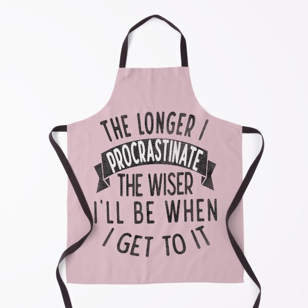 Item preview, The longer I procrastinate, the wiser I'll when I get to it designed and sold by Blended Designs ⭐⭐⭐⭐⭐.