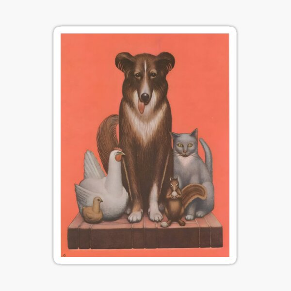 Item preview, Grant Wood  Farm in the hill. Pets I designed and sold by TeeARTHY.