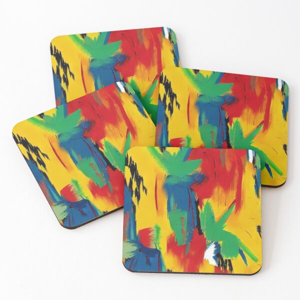 Item preview, Tropical Brush Strokes Abstract | AI Art designed and sold by itzbart.