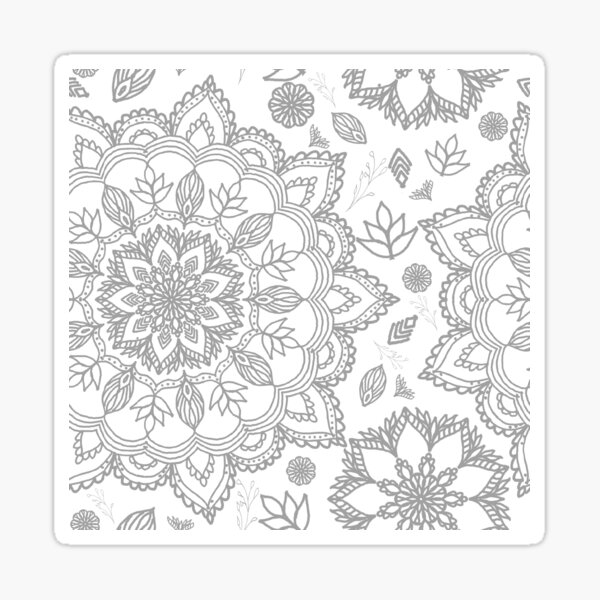 Item preview, Mandala Lace Dove designed and sold by Kristin Omdahl.