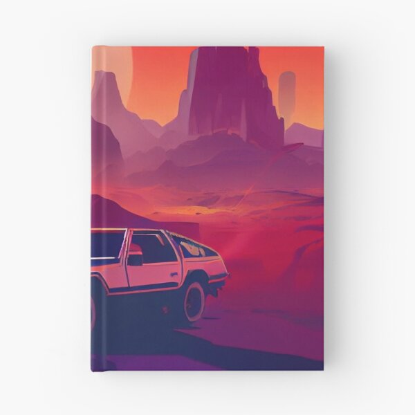 Item preview, DeLorean Parked on an Alien World designed and sold by Jaraz.