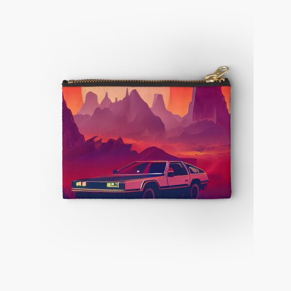 Item preview, DeLorean Parked on an Alien World designed and sold by Jaraz.