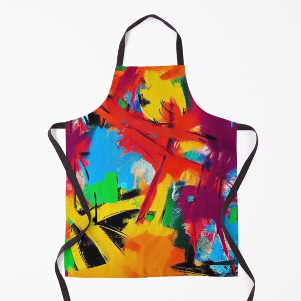Item preview, Tropical Caribbean Brush Strokes | AI Art designed and sold by itzbart.