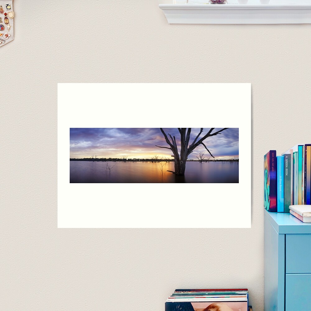 Lake Eppalock, Heathcote, Victoria, Australia Art Print