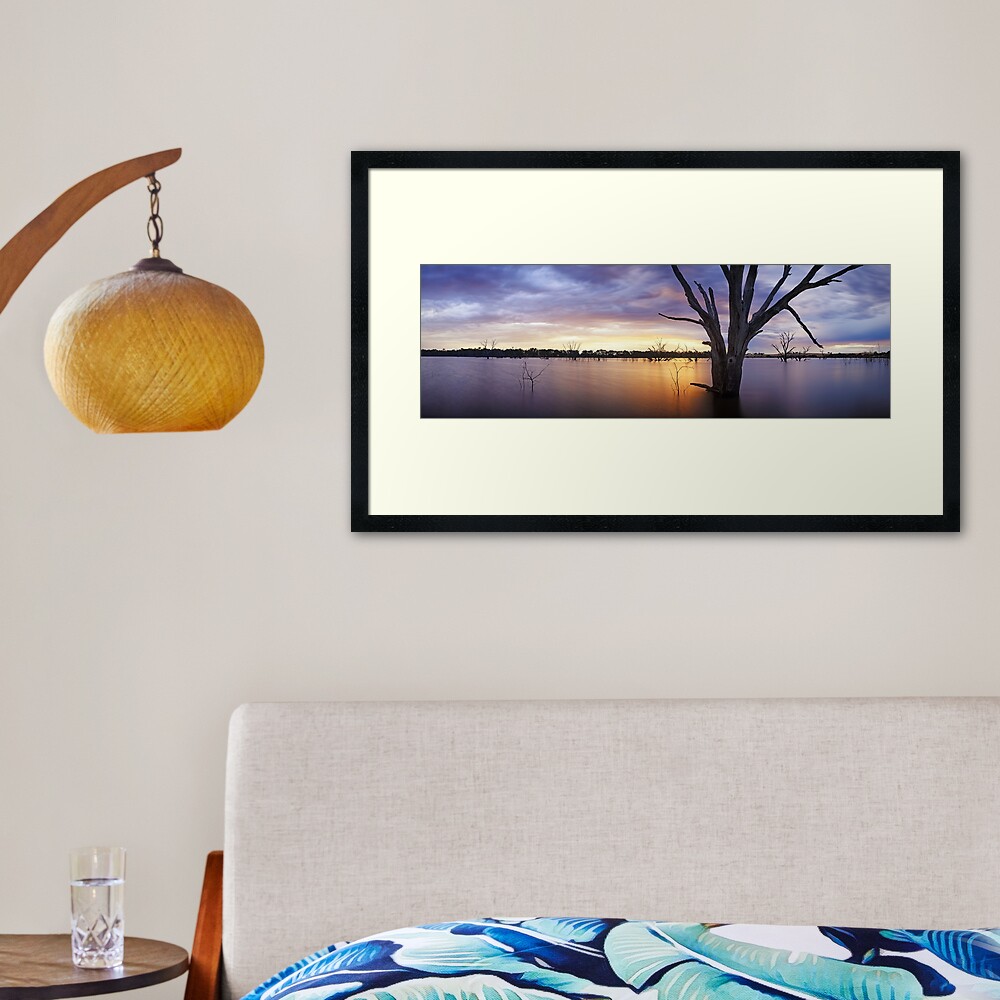 Lake Eppalock, Heathcote, Victoria, Australia Framed Art Print