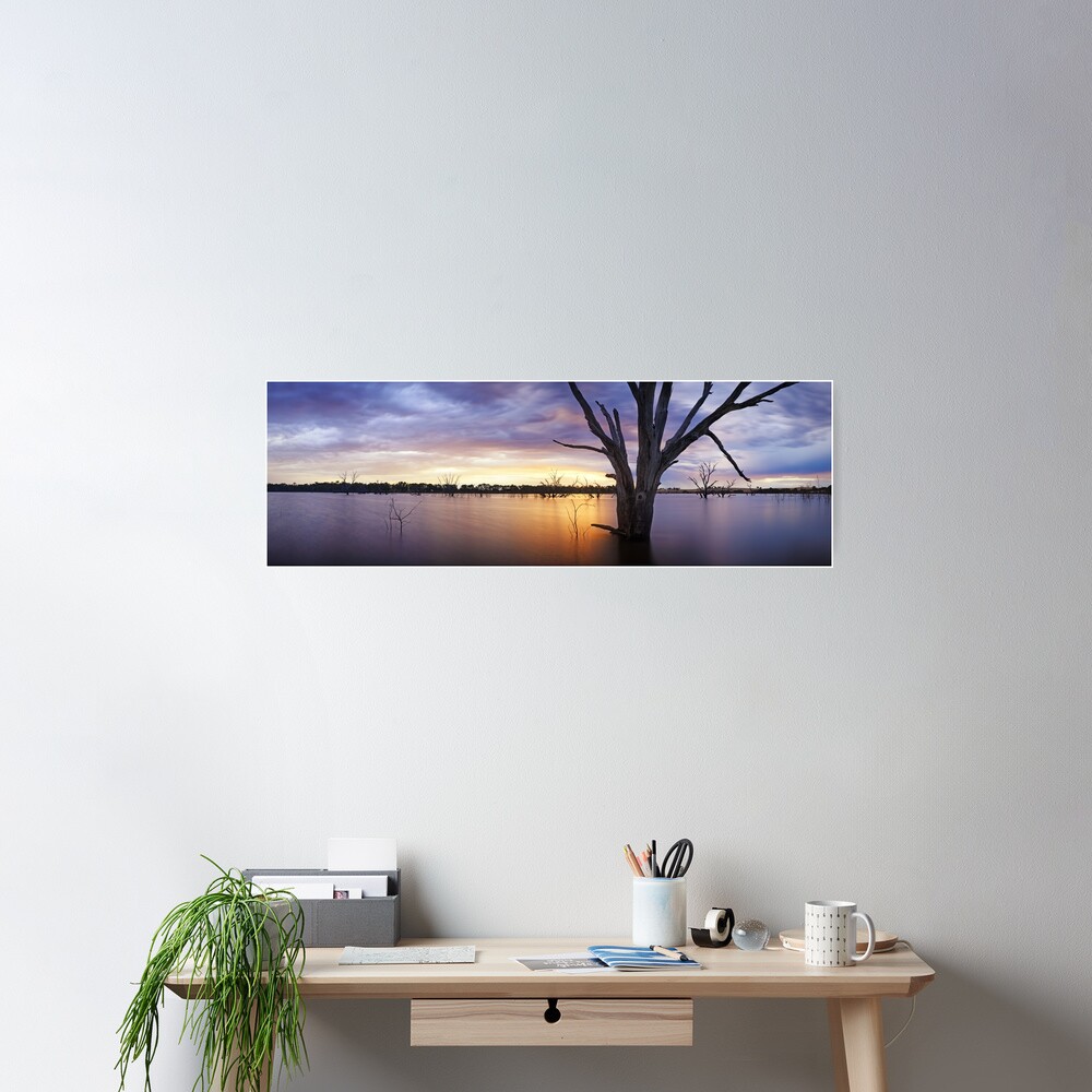 Lake Eppalock, Heathcote, Victoria, Australia Poster