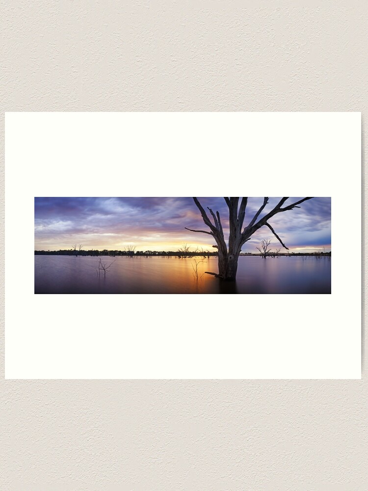 Alternate view of Lake Eppalock, Heathcote, Victoria, Australia Art Print