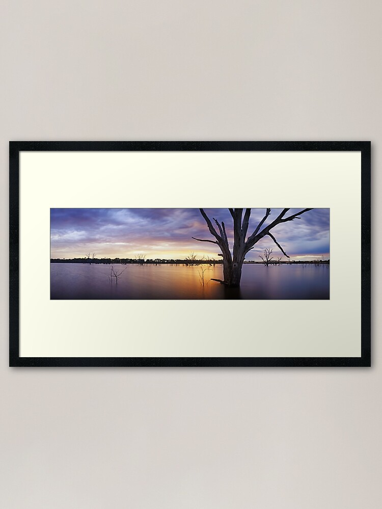 Alternate view of Lake Eppalock, Heathcote, Victoria, Australia Framed Art Print