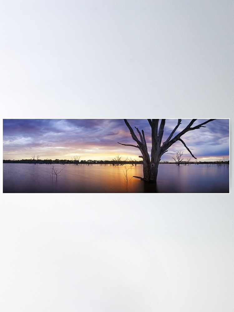 Alternate view of Lake Eppalock, Heathcote, Victoria, Australia Poster