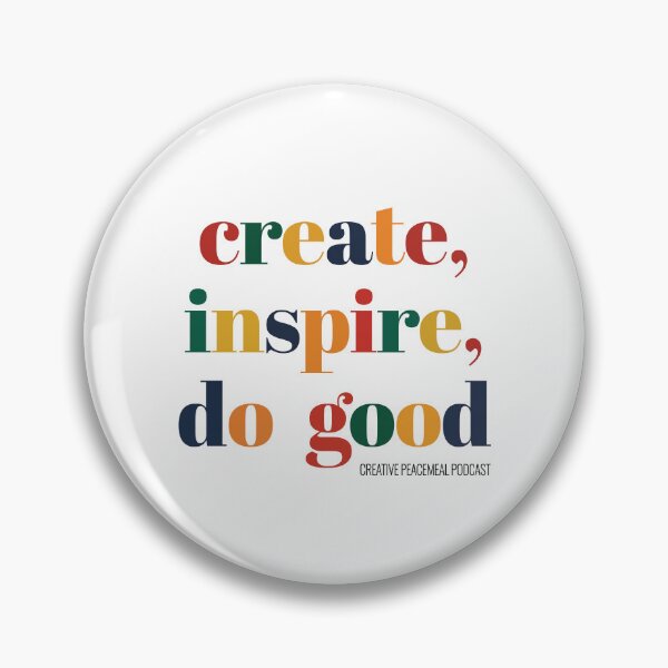 Colorful Catchphrase Pin