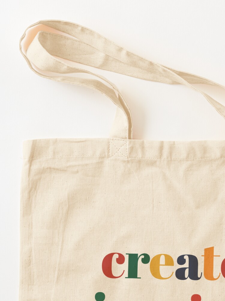 Thumbnail 3 of 5, Tote Bag, Colorful Catchphrase designed and sold by CPPodcast.