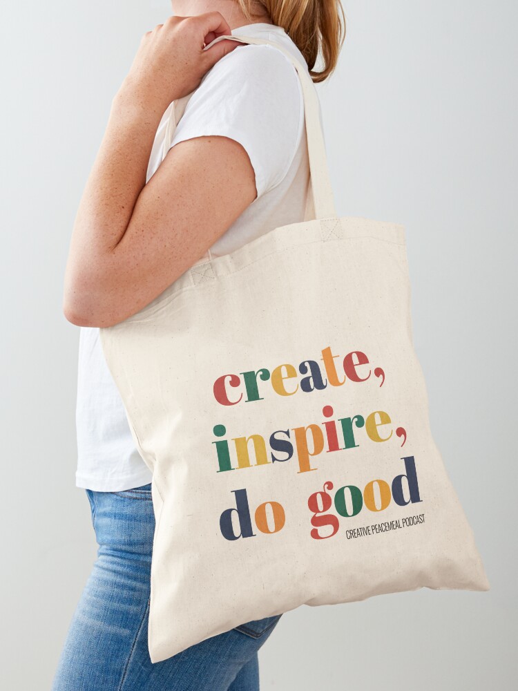 Thumbnail 1 of 5, Tote Bag, Colorful Catchphrase designed and sold by CPPodcast.