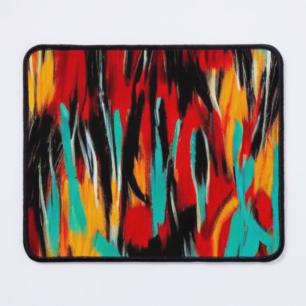 Item preview, Brush Strokes Street Art Tropical | AI Art designed and sold by itzbart.