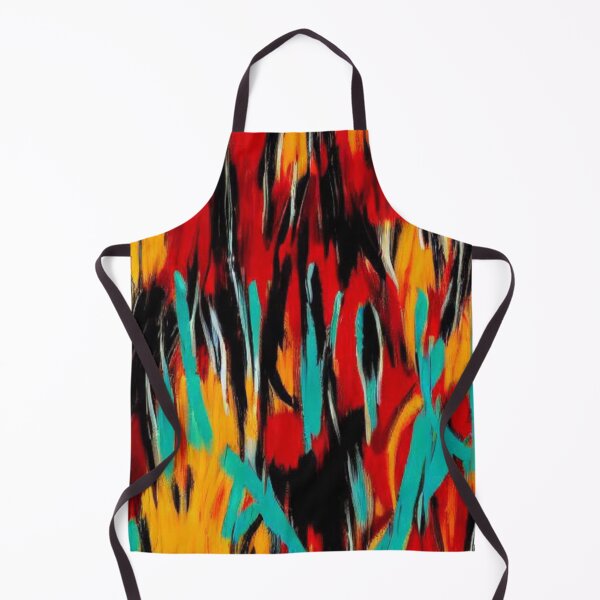 Item preview, Brush Strokes Street Art Tropical | AI Art designed and sold by itzbart.
