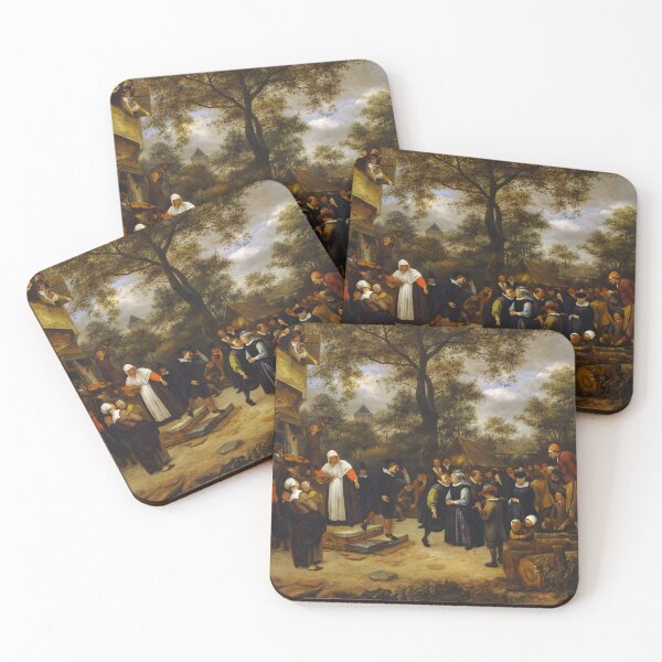 Item preview, Village Wedding (Jan Steen) designed and sold by ArtHistorical.