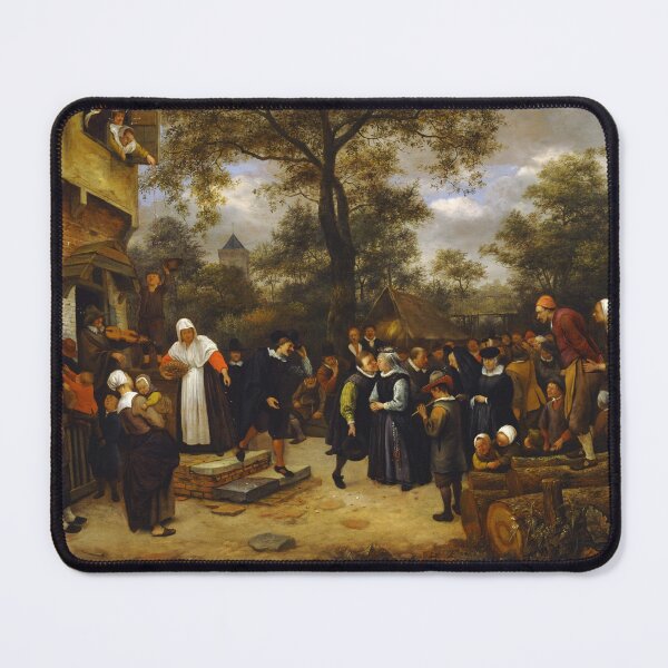 Item preview, Village Wedding (Jan Steen) designed and sold by ArtHistorical.