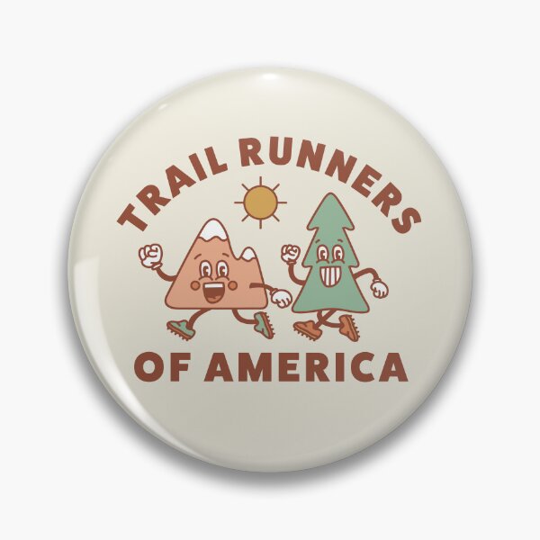 Artikelvorschau, Trail Runners of America Retro Style Vintage Laufgrafik entworfen und verkauft von yelly123.