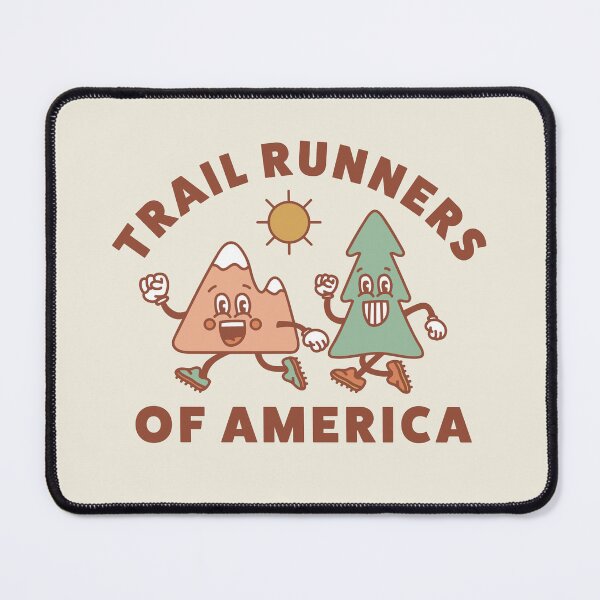 Item preview, Trail Runners of America Retro Style Vintage Running Graphic designed and sold by yelly123.