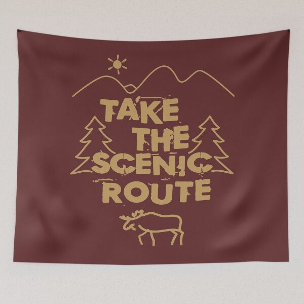Item preview, Take the Scenic Route designed and sold by Blended Designs ⭐⭐⭐⭐⭐.