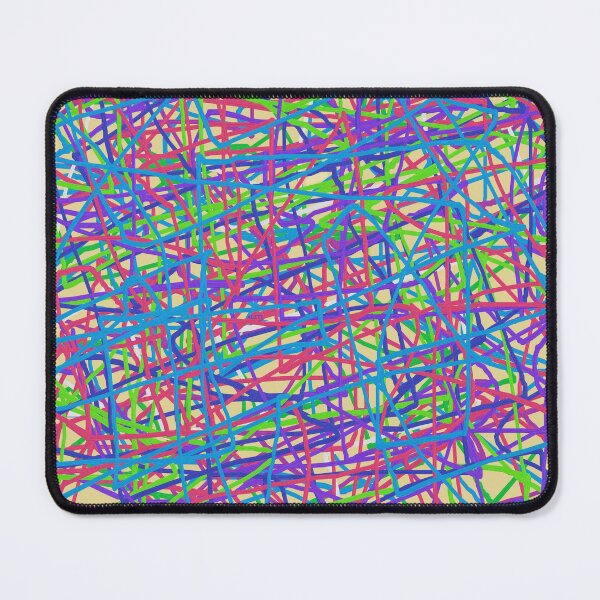 Item preview, Party Streamers - cool unique modern colorful intuitive abstract art designed and sold by AdzSpirit.