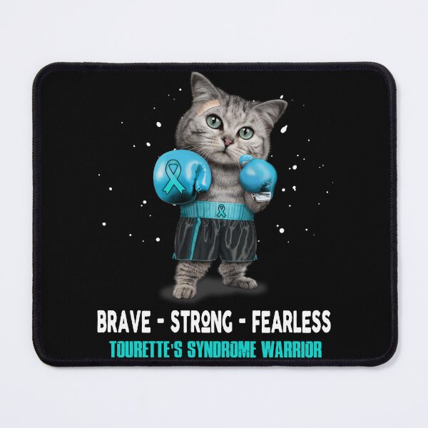 Item preview, Tourette's Syndrome Warrior - BRAVE STRONG FEARLESS designed and sold by Berriosly.