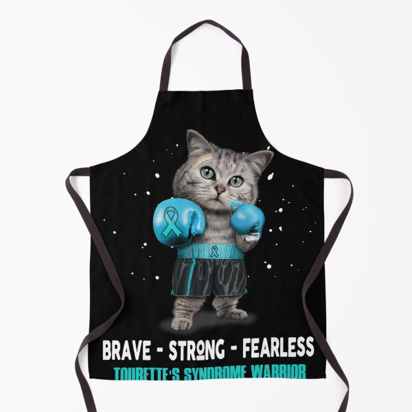 Item preview, Tourette's Syndrome Warrior - BRAVE STRONG FEARLESS designed and sold by Berriosly.