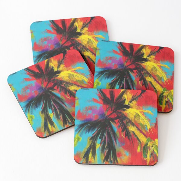 Item preview, AI Abstract Tropical Brush Strokes | AI Art designed and sold by itzbart.