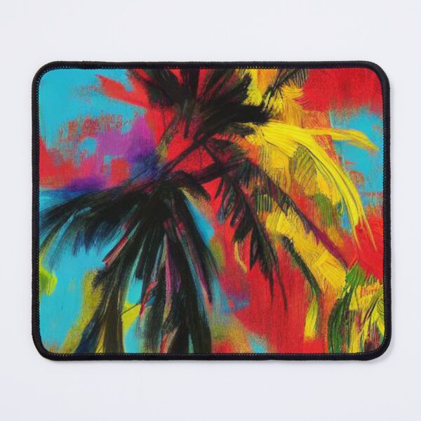 Item preview, AI Abstract Tropical Brush Strokes | AI Art designed and sold by itzbart.