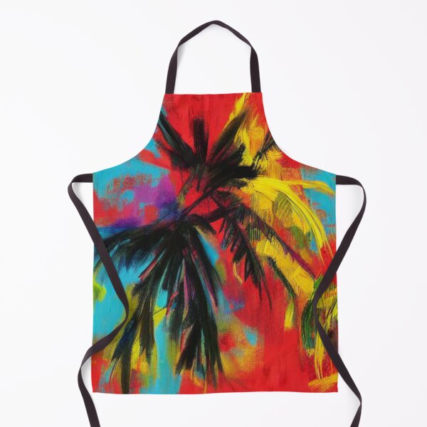 Item preview, AI Abstract Tropical Brush Strokes | AI Art designed and sold by itzbart.
