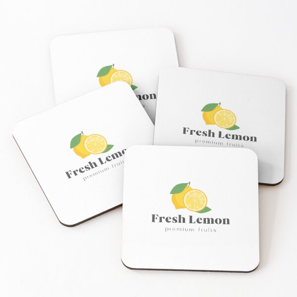 Item preview, Yellow Fresh Lemon Premium Fruits Illustration Logo designed and sold by ExelShop.