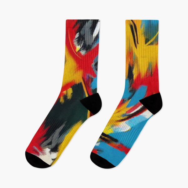 Item preview, AI Abstract Tropical Spray Paint Brush Strokes | AI Art designed and sold by itzbart.