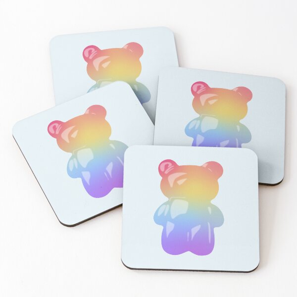 Item preview, Pastel Rainbow Gummy Bear Candy  designed and sold by Good-Find.