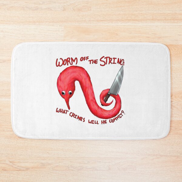 Item preview, Worm Crimes (Red) designed and sold by StellarDraconic.
