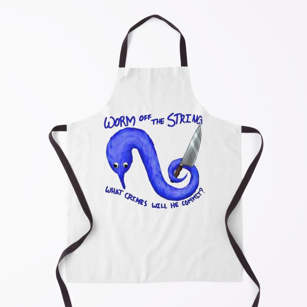 Item preview, Worm Crimes (Blue) designed and sold by StellarDraconic.