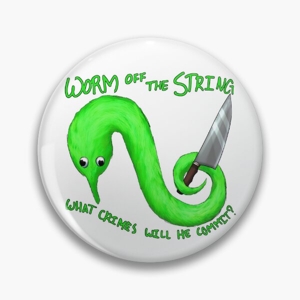 Item preview, Worm Crimes (Green) designed and sold by StellarDraconic.