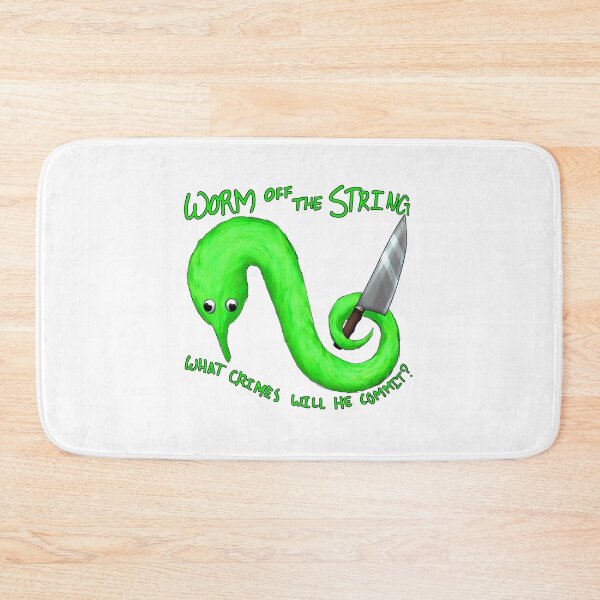 Item preview, Worm Crimes (Green) designed and sold by StellarDraconic.