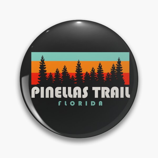 Item preview, Pinellas Trail Pinellas County Florida Retro Trees designed and sold by yelly123.