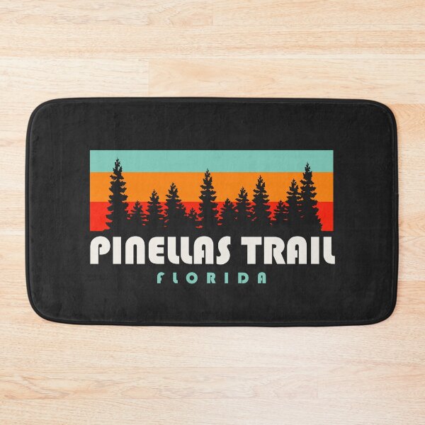 Item preview, Pinellas Trail Pinellas County Florida Retro Trees designed and sold by yelly123.