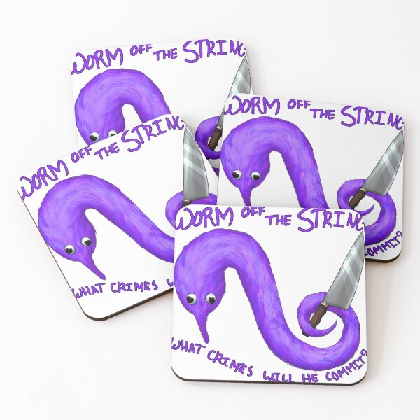 Item preview, Worm Crimes (Purple) designed and sold by StellarDraconic.