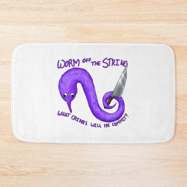 Item preview, Worm Crimes (Purple) designed and sold by StellarDraconic.