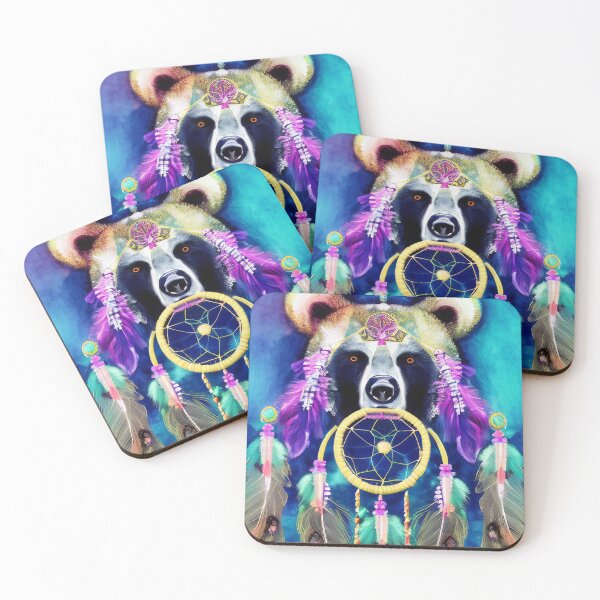 Item preview, Bear Dreamcatcher  designed and sold by Aloha Midori.