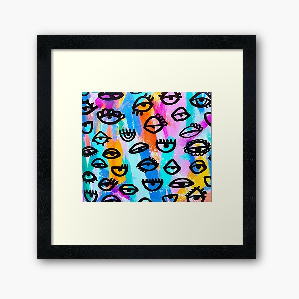 I see you! Framed Art Print