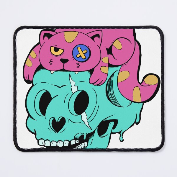 Item preview, Skull and Cat designed and sold by ngness.
