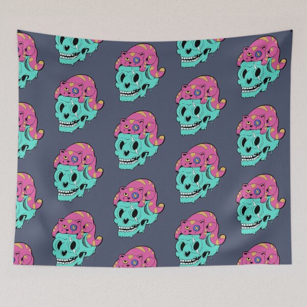 Item preview, Skull and Cat designed and sold by ngness.