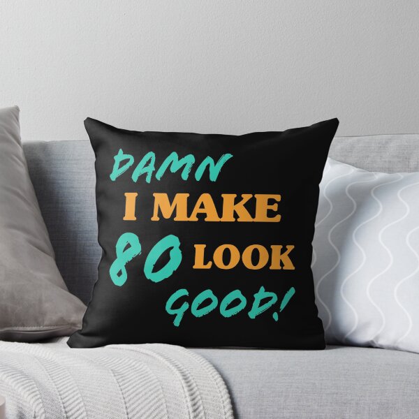 Item preview, Sarcastic 80th Birthday Attitude designed and sold by thepixelgarden.