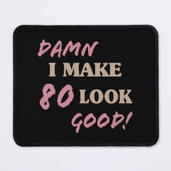 Item preview, Sarcastic 80th Birthday Attitude designed and sold by thepixelgarden.