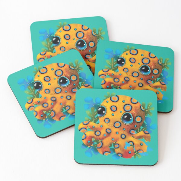 Item preview, Blue Ringed Octopus designed and sold by Karin Taylor.